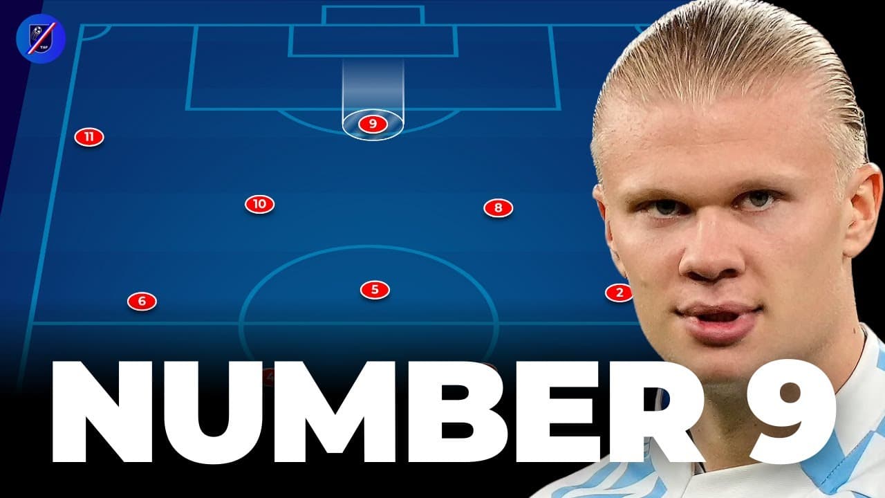 9番の戦術的役割 — Number 9 (Center Forward) の全 4 機能を解説
